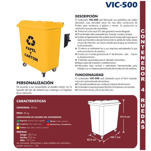 CONTENEDOR VIC-500