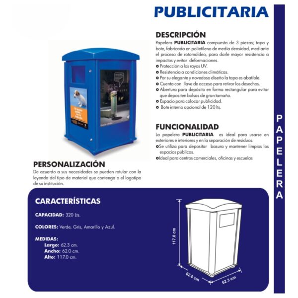 Papelera PUBLICITARÍA