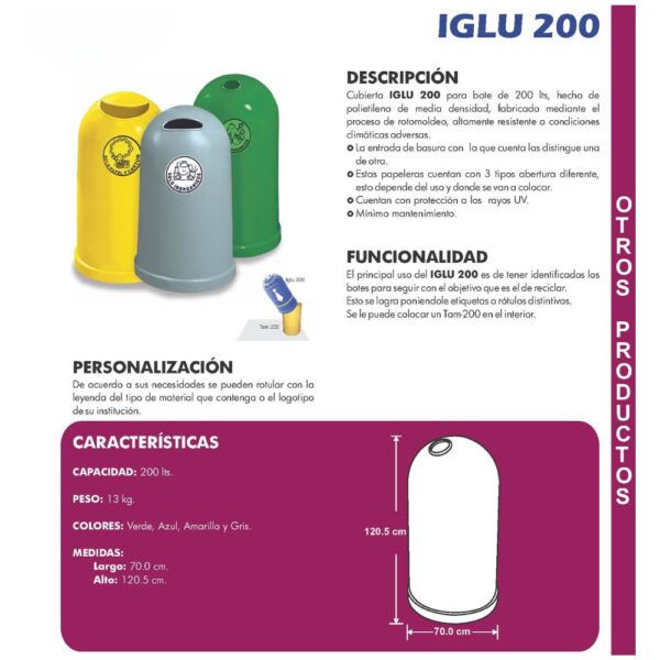 Contenedor IGLU-200
