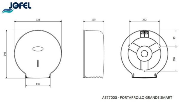 PORTARROLLO SMART MAXI