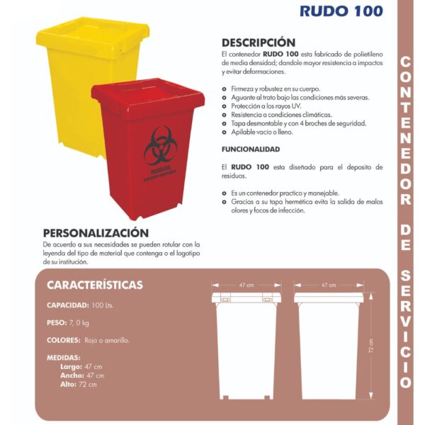 CONTENEDOR RUBO-100
