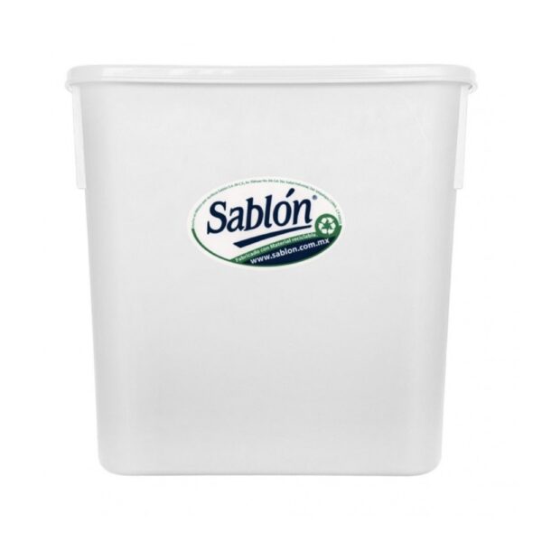 CESTO RECTANGULAR 4L BLANCO
