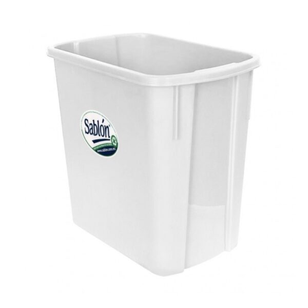 CESTO RECTANGULAR 4L BLANCO