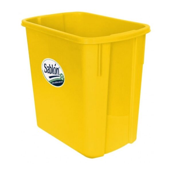 CESTO RECTANGULAR 4L AMARILLO