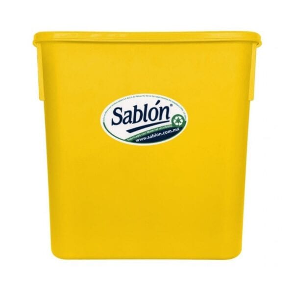 CESTO RECTANGULAR 4L AMARILLO