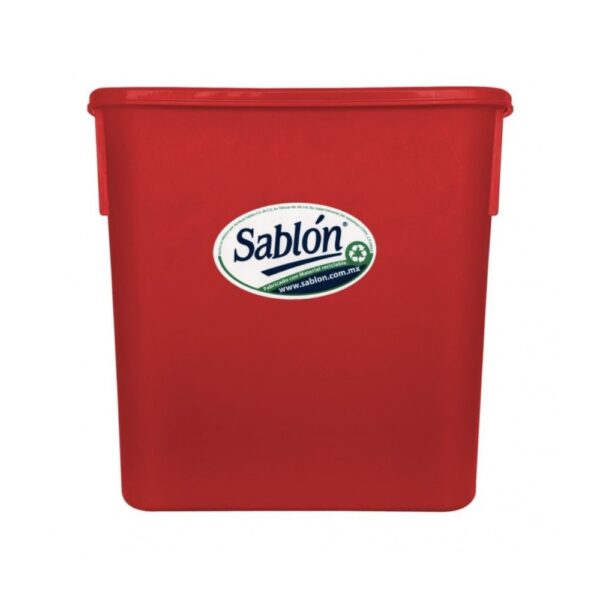 CESTO RECTANGULAR 4L ROJO