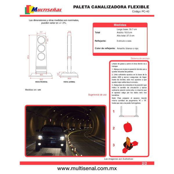 paleta vial