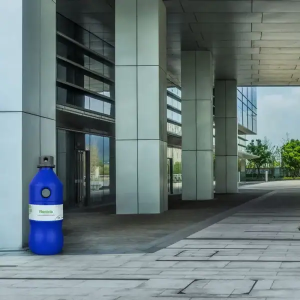 Contenedor para reciclar botellas de plástico Estra Eco Botella