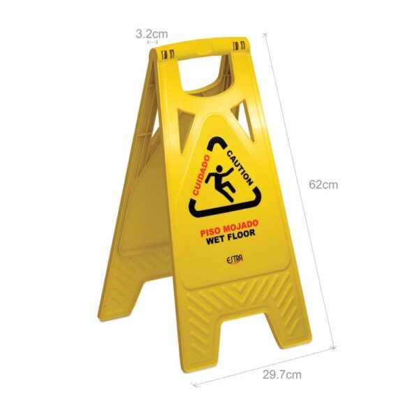 Señal de Prevención Amarillo - Piso Mojado