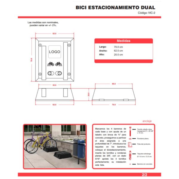 Biciestacionamiento BIC 2