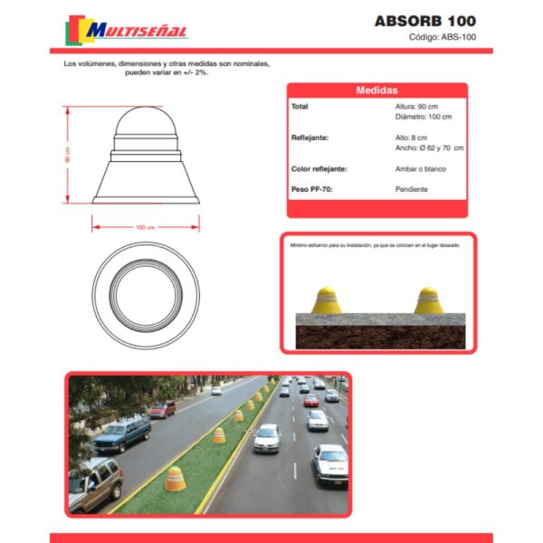 Bolardo 100