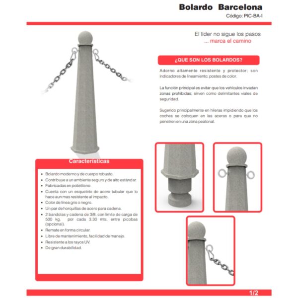 Bolardo BARCELONA